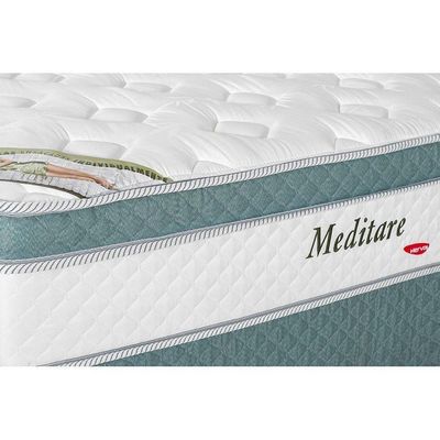 Colchão Solteirão Molas Ensacadas MasterPocket Meditare Euro Pillow (96x203x29) - Herval