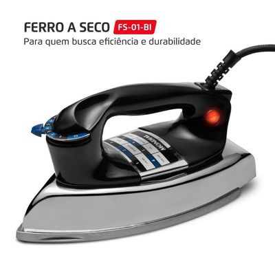 Ferro A Seco Mondial Ferro Seco FS-01-BI 60hz 127V