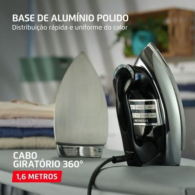 Ferro A Seco Mondial Ferro Seco FS-01-BI 60hz 127V