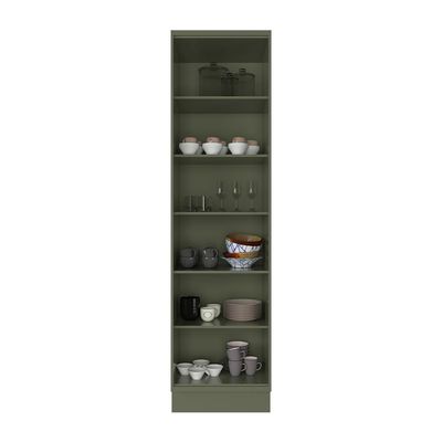 Cozinha Compacta Évora com Tampo para Cooktop 8 PT 3 GV Verde Hill