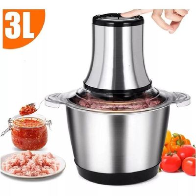 Processador Alimentos Elétrico Inox Legumes Carne 3 Litros 110V
