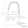 Torneira Gourmet 50cm Cromada De Parede Belcca Tg50c-pz