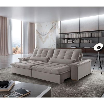 Sofá Victory Veludo 2 Módulos De 120cm B25cm Meu Sofá Online B026 Veludo Prata