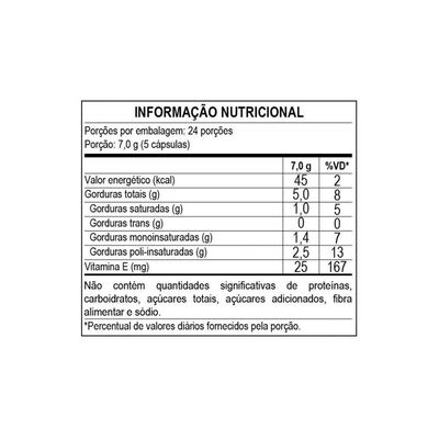 Óleo De Semente De Abóbora 1000mg (120 Caps) - Padrão: único