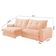 Sofá Firenze Linho 02 Módulos De 100cm B25cm Meu Sofá Online A294 Linho Creme
