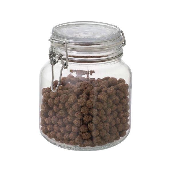 Pote de Vidro Ruvolo Kitchen 1L Incolor