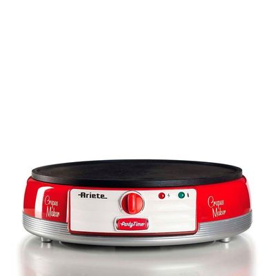 Máquina De Crepe Retrô 127V Ariete Vermelha