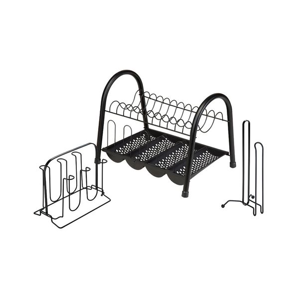 Kit Cozinha Arthi com 3 Peças Preto 9109 Kit Cozinha Arthi com 3 Peças Preto 9109