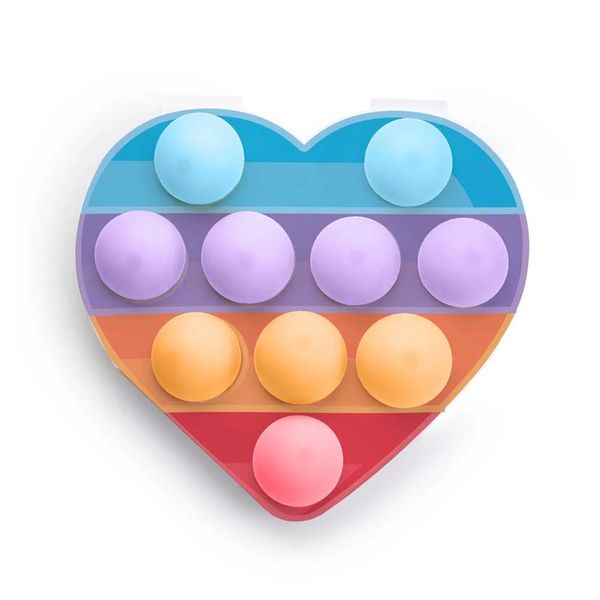 Painel de Coração/Picolé com Balões Cromus Fidget Toys