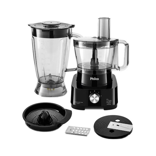 Multiprocessador de Alimentos Philco All In One 2 Citrus 2 em 1 - 220V Multiprocessador de Alimentos Philco All In One 2 Citrus 2 em 1 - 220V