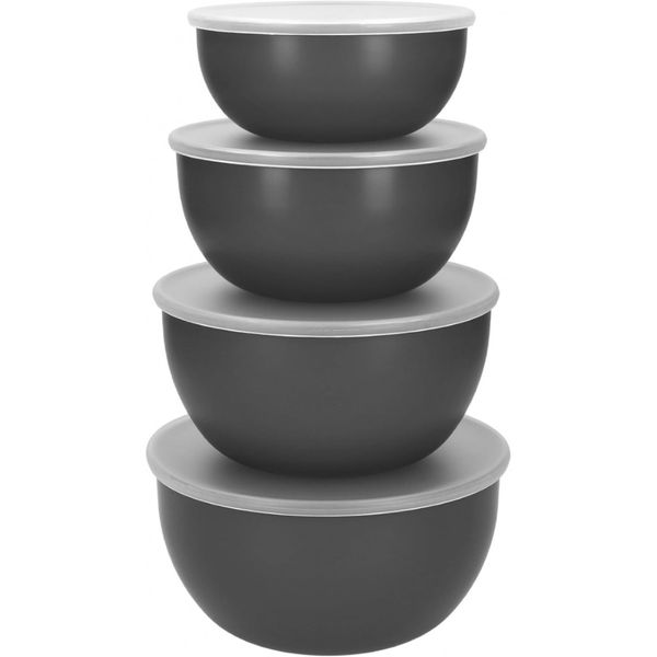 CONJUNTO KITCHENAID DE 4 TIGELAS DE PREPARAÇÃO MULTIUSO CINZA KQG176OSCGG