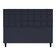 Cabeceira Decorativa Florem Para Cama De Queen 160 Cm Preto Suede