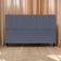 Cabeceira Decorativa Classic Para Cama King 195 Cm Suede Cinza Suede