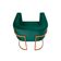 Kit 8 Poltronas Decorativa Sala De Estar Base De Ferro Cobre Veludo Verde