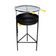 Churrasqueira Redonda com Grelha e Suporte Fixo 66x42x42cm