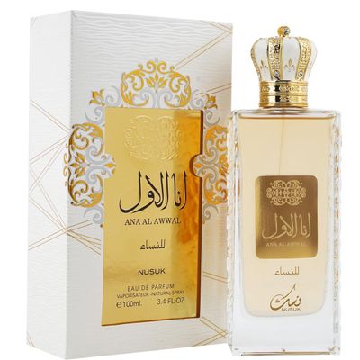 Ana Al Awwal Nusuk Golden Eau De Parfum Feminino 100ml Importado Único / Incolor