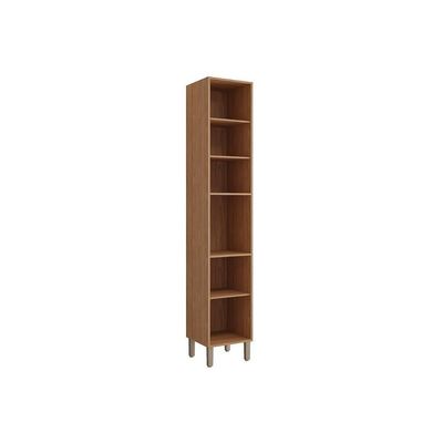 Módulo Cozinha MGM Divina Paneleiro c/ 2 Portas e 1 Nicho p/ Forno 37 cm Freijo/Off White-MGM