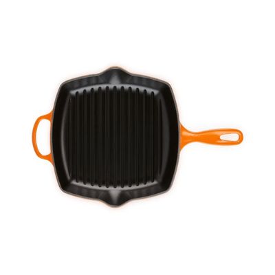 KIT DE PANELAS LE CREUSET REDONDA BUFFET GRELHA Laranja