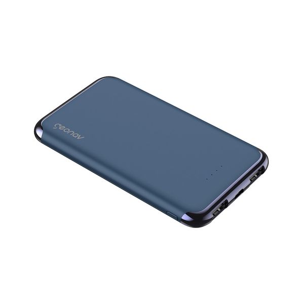 Carregador Portátil com duas Saídas USB 6.000mAh Geonav Azul Carregador Portátil com duas Saídas USB 6.000mAh Geonav Azul