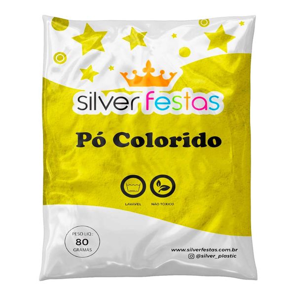 Pó Colorido Amarelo 100G