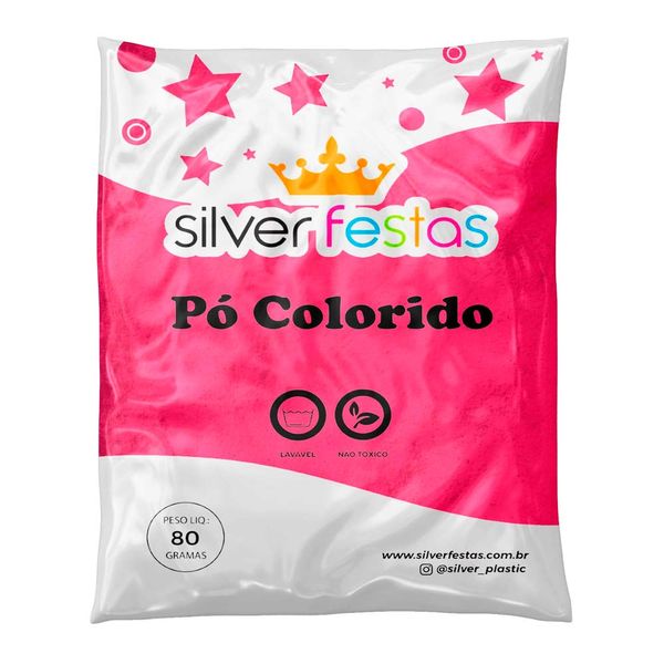 Pó Colorido Pink -  100G