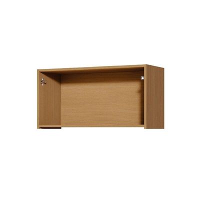 Armário Geladeira Simone Mendes 80cm 1 Porta Nesher Carvalho/Greige