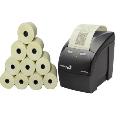 Bobinas Térmicas 80X40 Caixa Com 30 Rolos Pdv 40 Metros