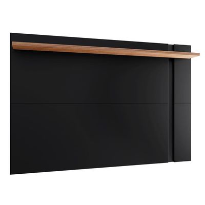 Painel Extensível para TV até 60 Polegadas Leme Noce Milano e Preto Fosco