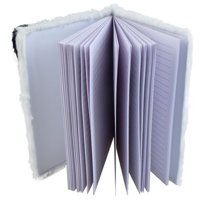 Caderno A5 80 Folhas Plush Panda CV244930 Loffice Sortido