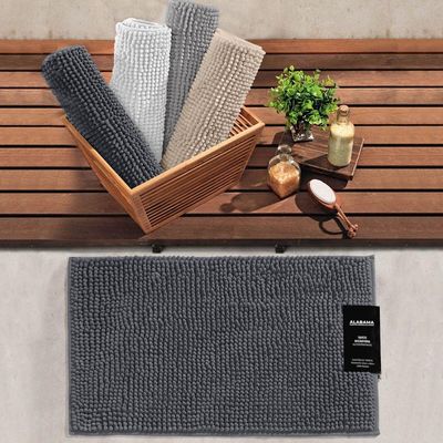 Tapete Microfibra Popcorn 50x100cm Antiderrapante Appel Natural