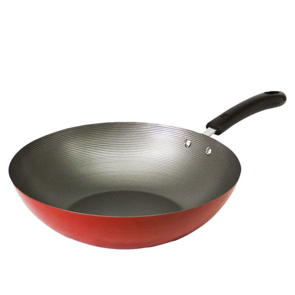 Frigideira Antiaderente Wok Cazza Cinza 30cm