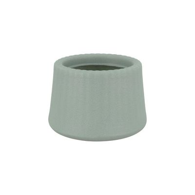 Vaso Tramontina Lótus Em Polietileno Verde Sálvia 8,5 Cm
