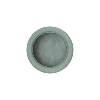 Vaso Tramontina Lótus Em Polietileno Verde Sálvia 8,5 Cm