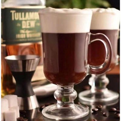 Jogo 6 Caneca Taça Cappuccino Café Irish Coffe 220ml - Lyor