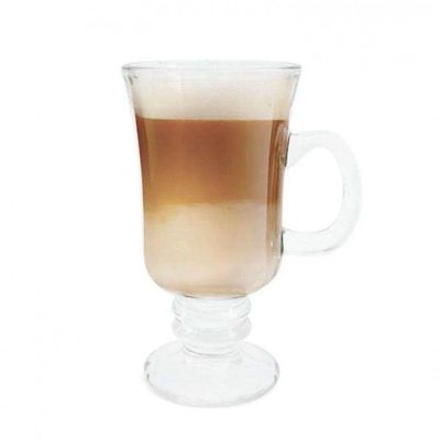 Kit 6 Taça Cappuccino Chocolate Café Irish Coffe 220ml Lyor
