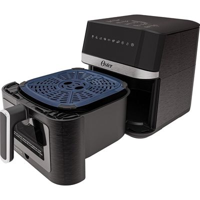 Fritadeira Sem Óleo CKSTAF60WDDF 6 Litros Diamond Tech Visor Transparente Oster Preto / 220V