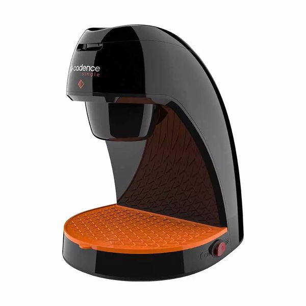 Cafeteira Elétrica Cadence Single Contrast CAF218 Preta 2 Xícaras - 220V Cafeteira Elétrica Cadence Single Contrast CAF218 Preta 2 Xícaras - 220V