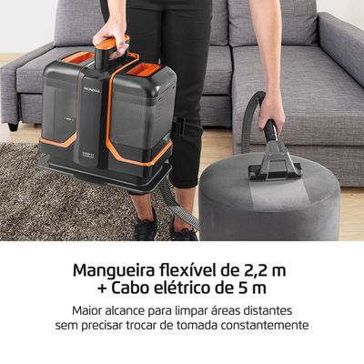 Extratora e Higienizadora Portátil Deep Cleaner II Mondial  1800W - EXP-02-O 127V