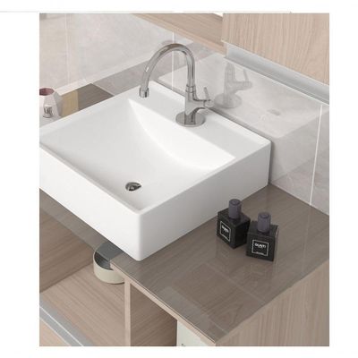 Conjunto Gabinete Venus 60cm Madeirado Preto