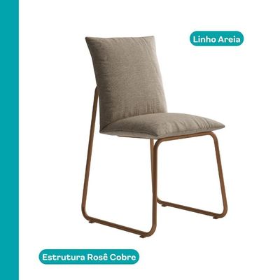 Conjunto Sala De Jantar 4 Cadeiras Bolzano Carraro Petra E Rosê
