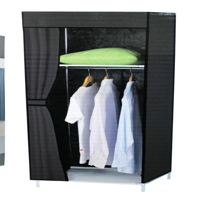 Guarda Roupa Portatil Sapateira Armario Organizador Cabideiro Dobravel Brinquedos Arara Praia Vermelho