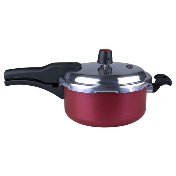 Panela de Pressão Panelux Magnific Antiaderente Fechamento Externo Cereja 3L Panela de Pressão Panelux Magnific Antiaderente Fechamento Externo Cereja 3L
