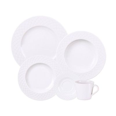 Aparelho Jantar Tramontina Ingrid Porcelana Decorada 30 Peças Tramontina