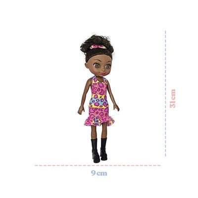 Conjunto De Bonecas Juju Mommy E Filhinha Negra Com Acessórios - Diversão Garantida Para Todas As Idades