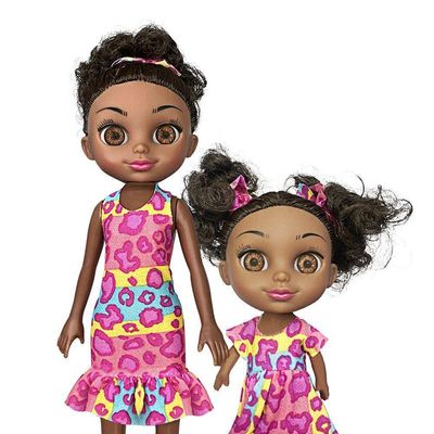 Conjunto De Bonecas Juju Mommy E Filhinha Negra Com Acessórios - Diversão Garantida Para Todas As Idades