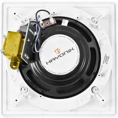 Arandela Coaxial Quadrada Ar1006qt 10w Rms Com Trafo Instalado Hayonik