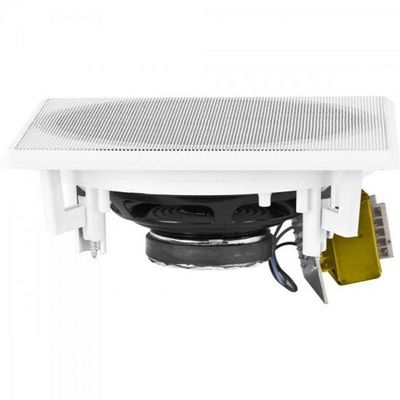 Arandela Coaxial Quadrada Ar1006qt 10w Rms Com Trafo Instalado Hayonik