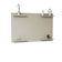 Painel Para TV Até 50 Pol Home Amanda Em MDF Laqueado Moderno Off White