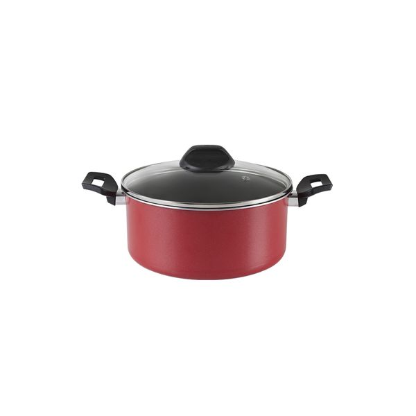 Caçarola Brinox Garlic Antiaderente 20cm 2,5L Vermelha Caçarola Brinox Garlic Antiaderente 20cm 2,5L Vermelha