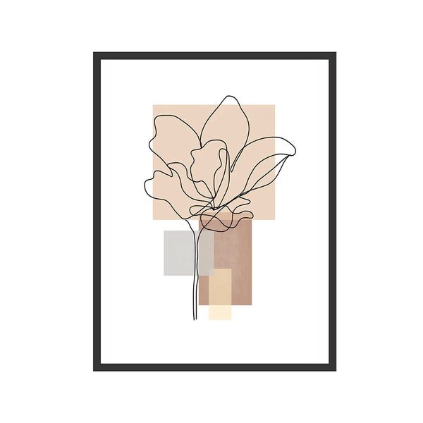 Quadro Kapos Floral Linha III 32x42cm Quadro Kapos Floral Linha III 32x42cm